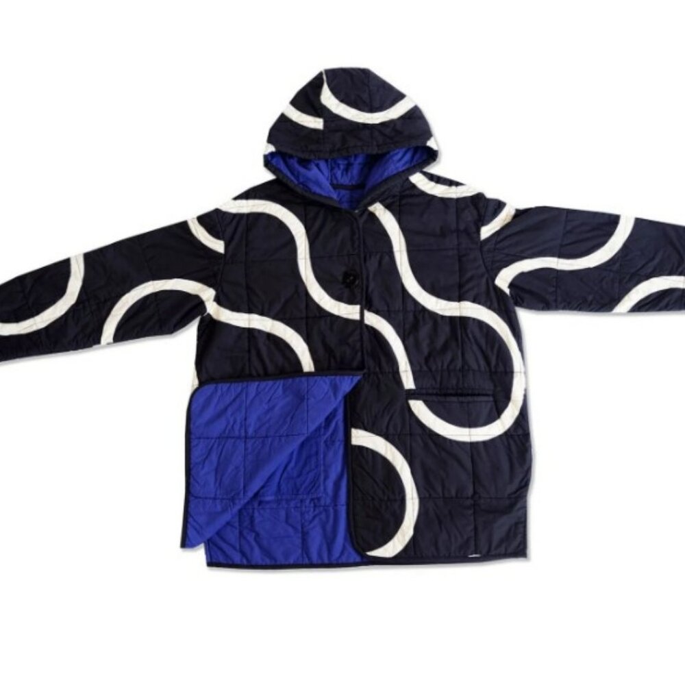 Haptic Lab Quilt Coat - Snake Path